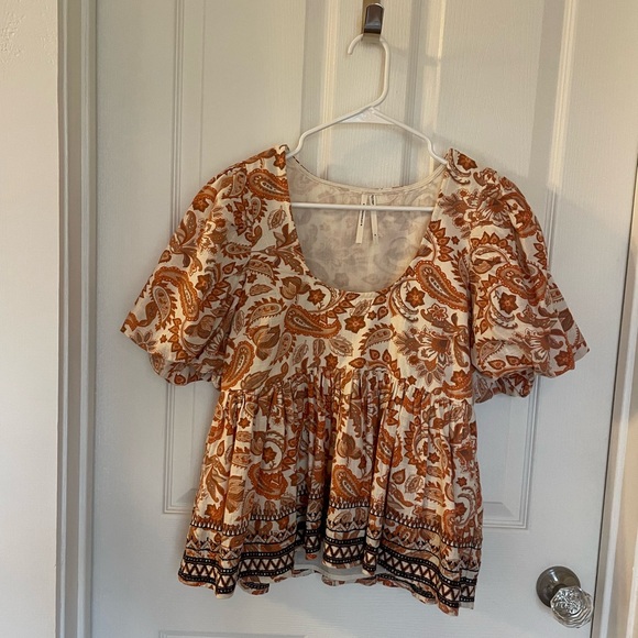 Anthropologie baby doll blouse size M - NEW W/O TAGS - Picture 3 of 5